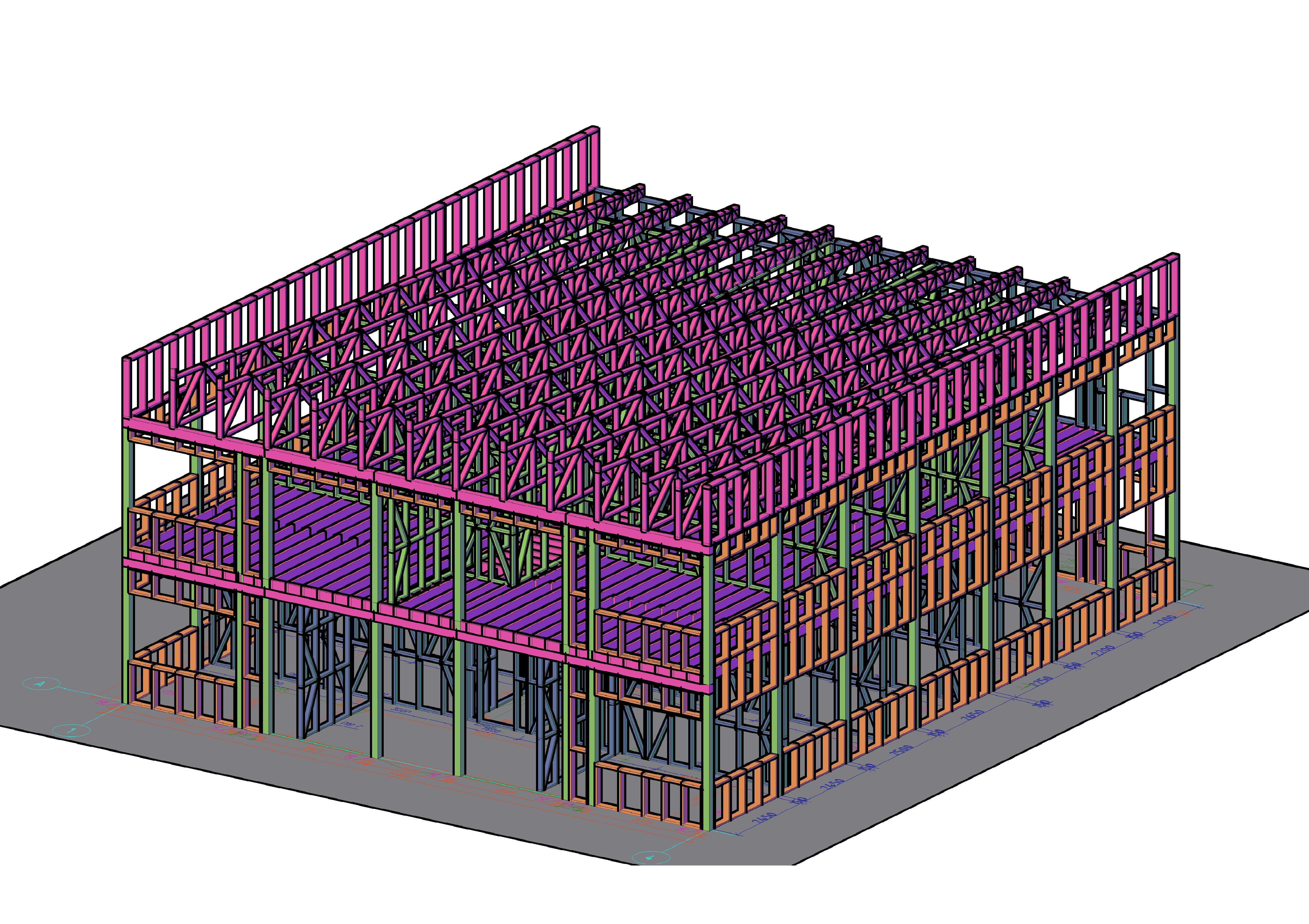 Здание из ЛСТК