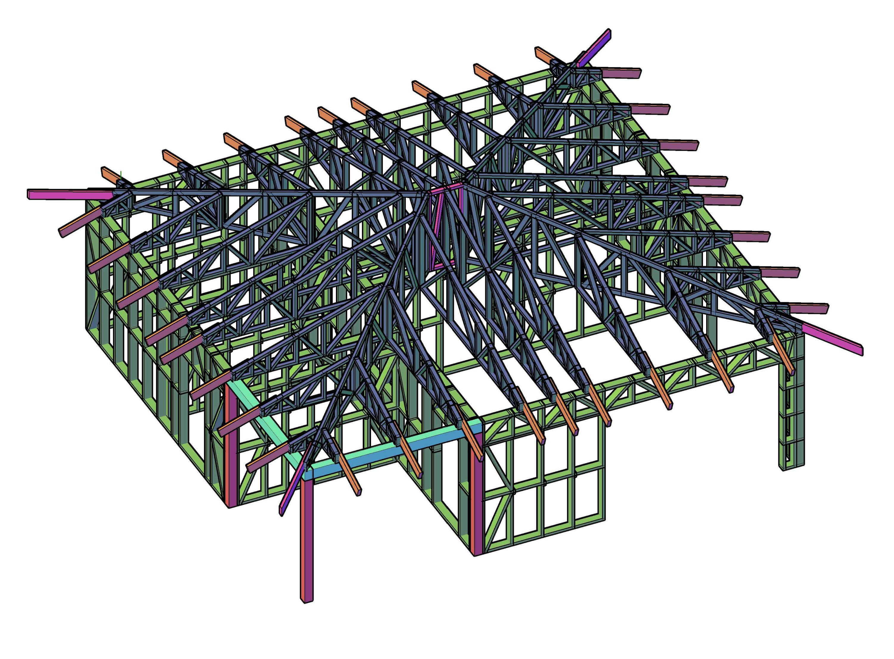 Одноэтажный дом 9,1 х 9,71
