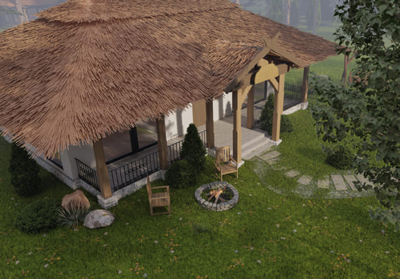 Дом из ЛСТК