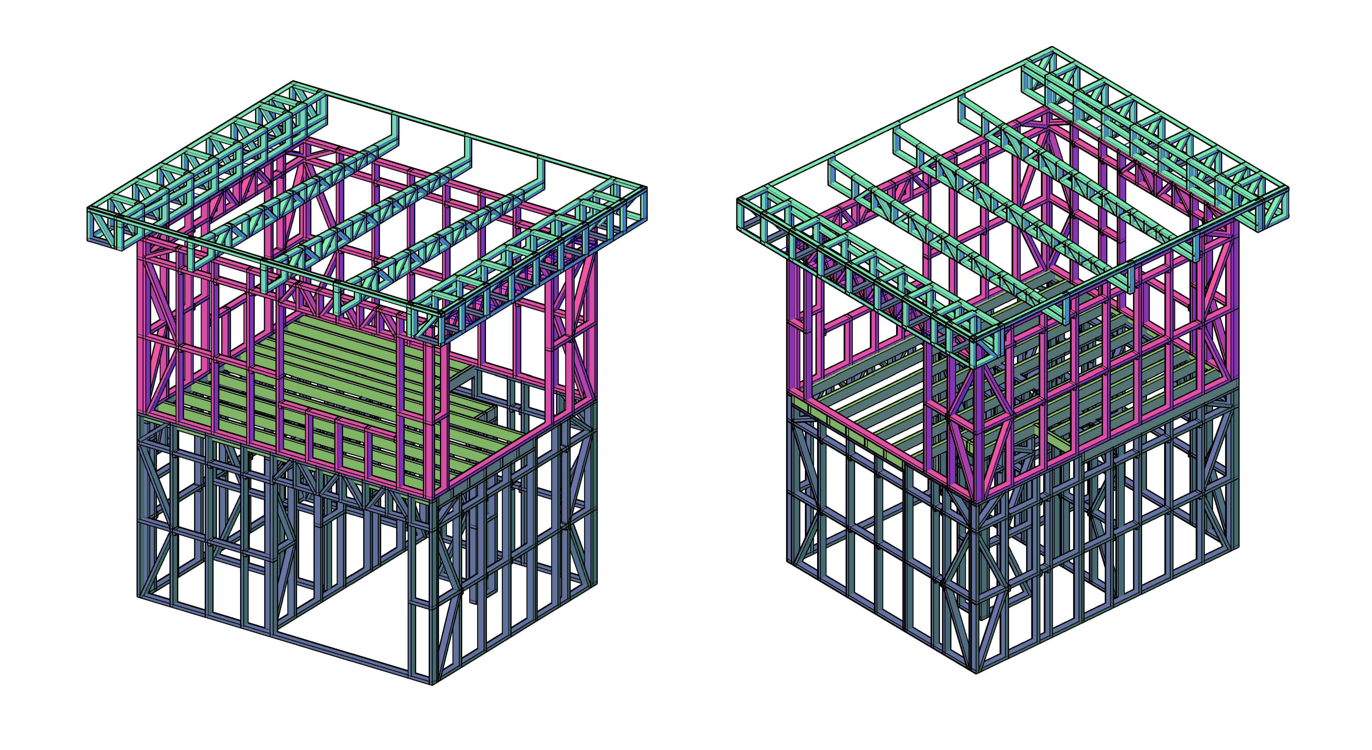 Двухэтажная баня