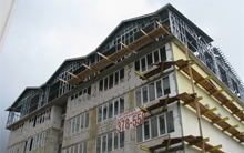 Каркасное строительство мансардного этажа из ЛСТК в Адлере