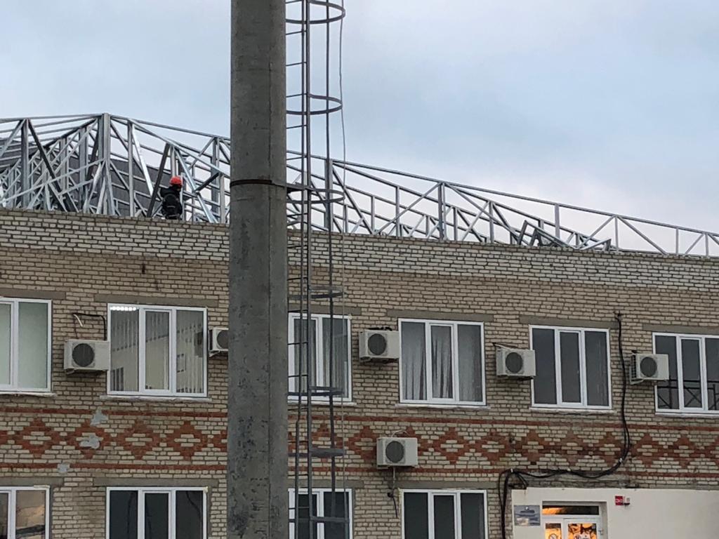 Строительство кровли из ЛСТК